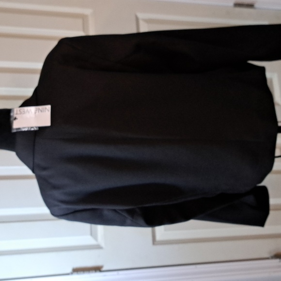 NINE WEST Classic Black Women's Blazer - Picture 2 of 3